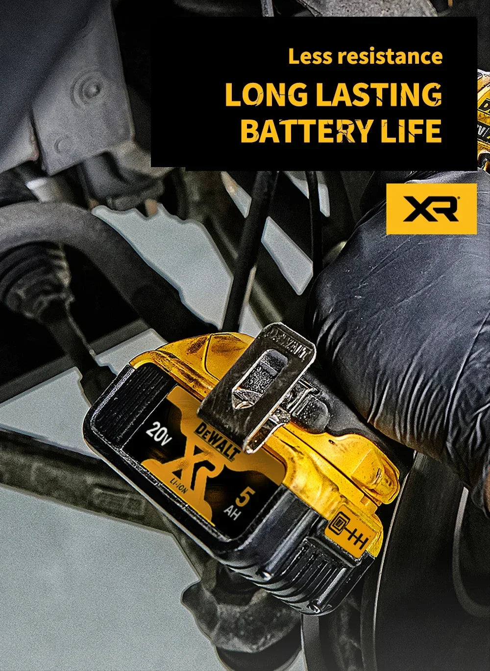 100% Genuine Dewalt 20V Battery, 2AH 5AH 6AH Rechargeable Lithium Ion Battery, Dewalt DCB200 Power Tool Replacement Battery